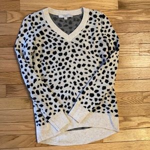 XSP LOFT Cheetah Print Sweater